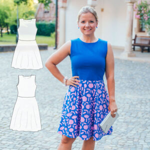 Schnittmuster Kleid "Madrid" Damen als E-Book oder Papierschnitt